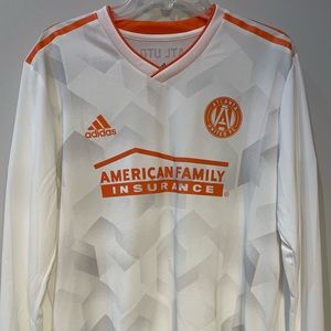 Adidas 2018 Atlanta United King Peach long sleeve jersey  (XLarge)